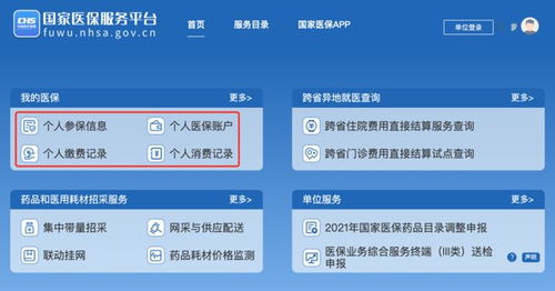 醫(yī)保信息線上查 個人參保與繳費(fèi)記錄一目了然